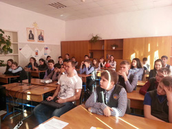 Учащиеся 47 школы города Красноярска