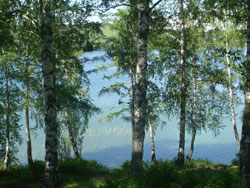 Ещё одна из жемчужин Красноярского края - озеро Инголь.