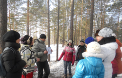 Сотрудники Дирекции по ООПТ проводят свою площадку, посвящённую животному миру Красноярского края